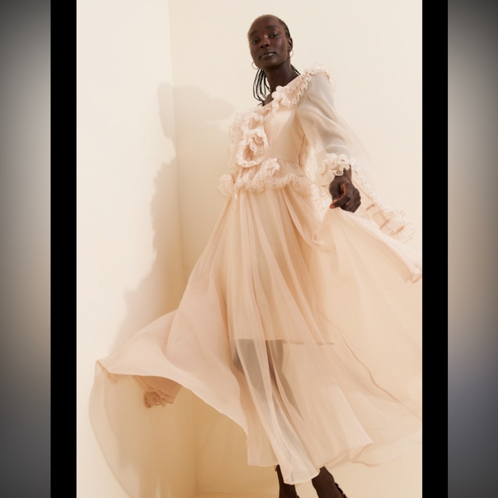 CeliaB Bliss Maxi Dress in Soft Cream
